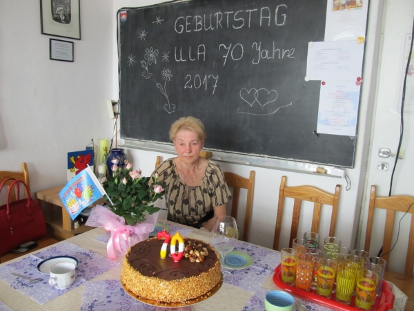 Geburtstag Ula Mizolemska