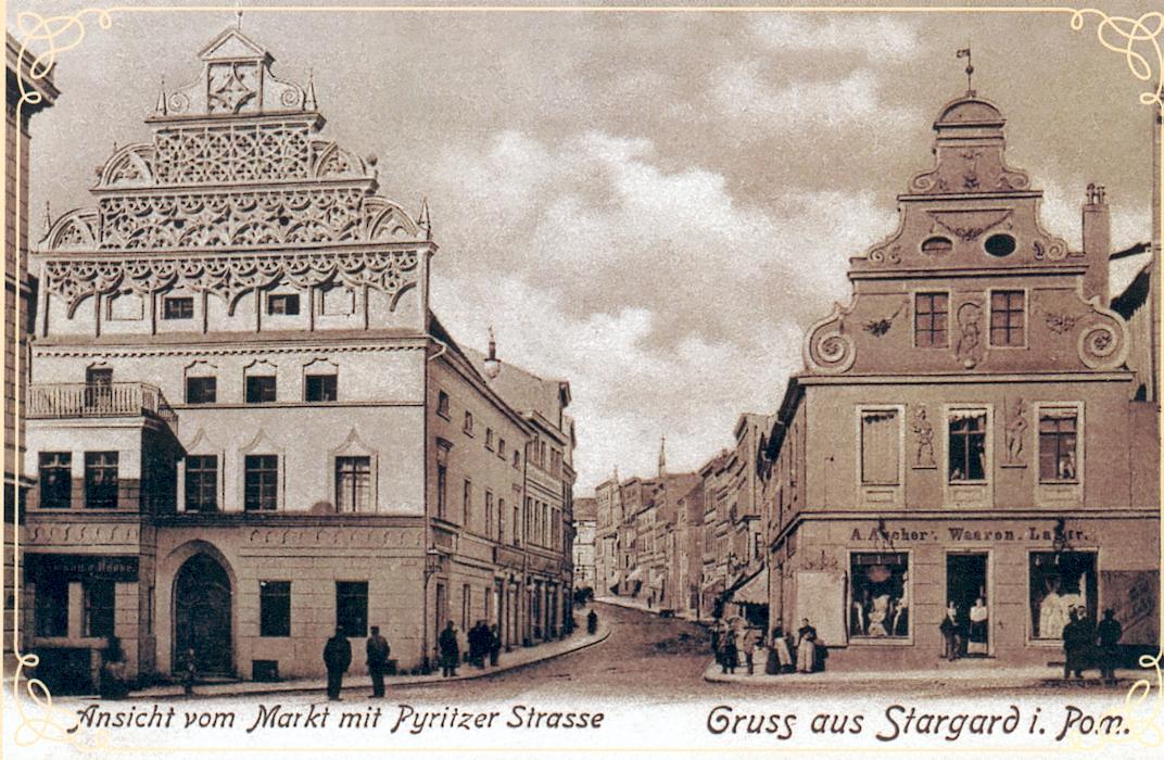 Markt mit Pyritzer Straße