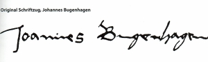 Bugenhagen2 Schriftzug