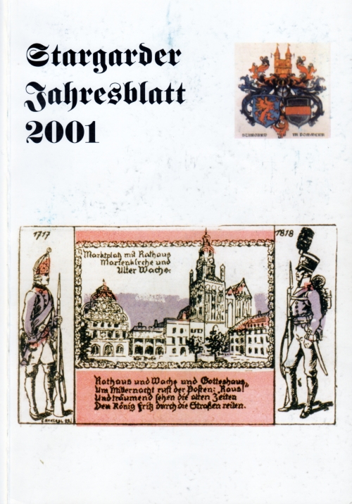 Jahresblatt 2001 Titel