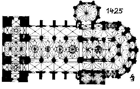 Marienkirche Grundriss  1425