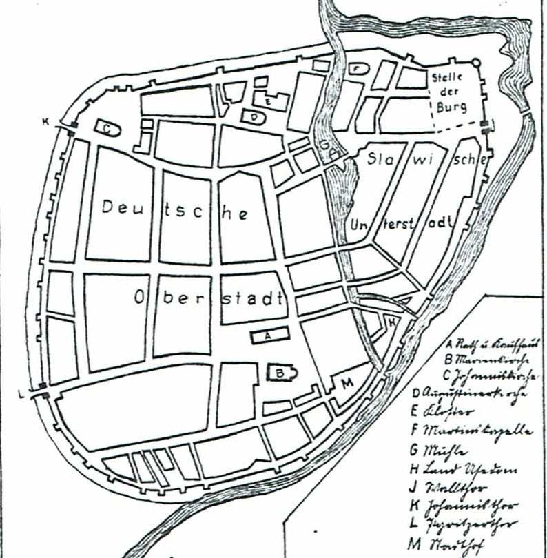 Stadtplan 13.Jh