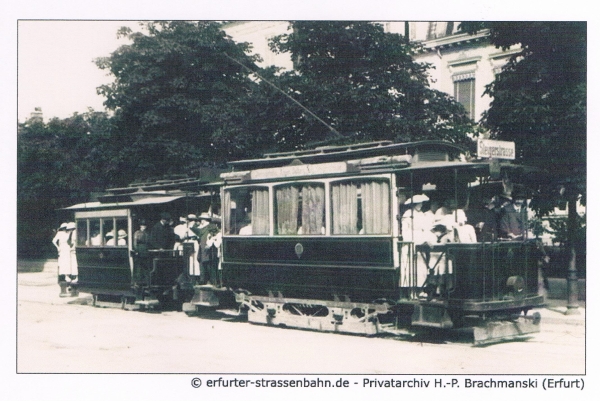Historische Stra�enbahn Erfurt