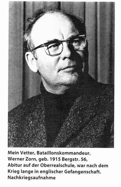 Bataillonskommandeur Werner Zorn