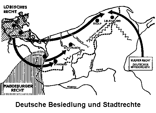 Deutsche Besiedlung Pommerns