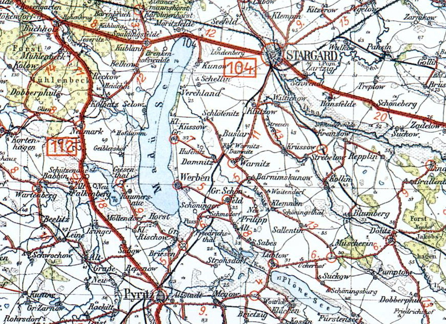 Karte Madsee