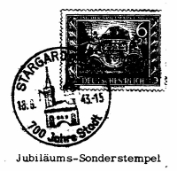 Stempel 700 Jahrfeier