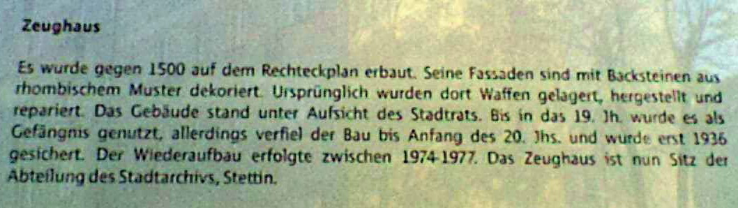 Historische Entwicklung Zeughaus